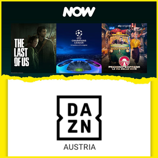 DAZN + NOW TV SPORT (1 MESE)